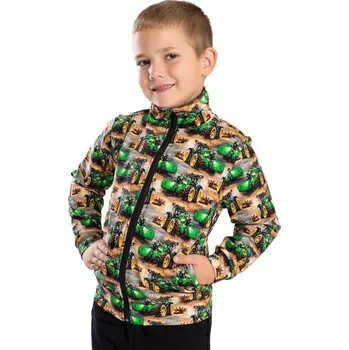 Chlapecká mikina Chlapecká mikina Betty mode vel. 92-146 traktor zelený