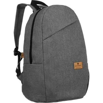 Sportovní batoh Látkový sportovní batoh s držákem na láhev s vodou - Peterson Barva: Šedá