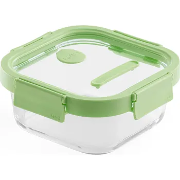 Dóza na potraviny Lekue, Krabička na jídlo Lekue čtvercová skleněná 800 ml - Formadore