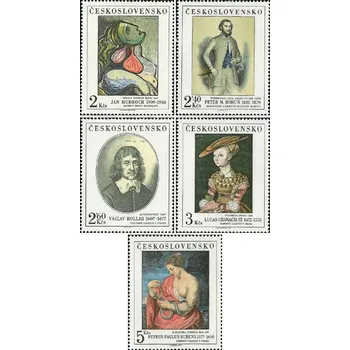 Sběratelství Umění 1977 - čistá - č. 2284-2288