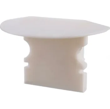 LED páska Light Impressions Reprofil koncovka P-ET-02-08 sada 2 ks bílá 23 mm 978120