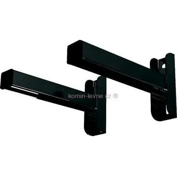 Komín Stěnová konzole černá 50-240 mm