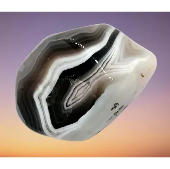 Achát Botswana, krásný jumbo kus 69 g