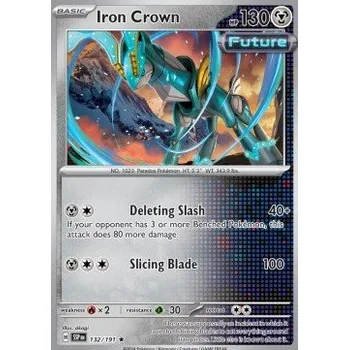 Volný čas Pokémon SSP 132/191 Iron Crown - Surging Sparks Stav: Near Mint, Verze: HOLO