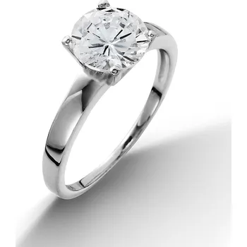 Prsten NUBIS® Stříbrný prsten se zirkony - velikost 56 - NB-5002-56