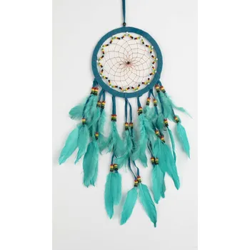 Lapač snů Lapač snů BEADS modrá / délka 45 cm