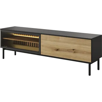 Televizní stolek ArtLas TV stolek TONG 180 2D | s LED osvětlením