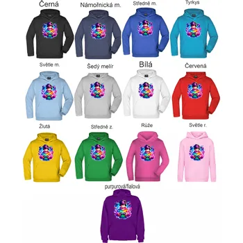 Chlapecké oblečení Roly Bavlněná mikina Roblox Player Barva: Růžová/Růže, Velikost: 122/128 - 7/8let