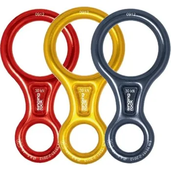 Lezecký doplněk Slaňovací osma SINGING ROCK L 30 kN barevná varianta
