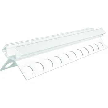 Stavební profil Light Impressions Reprofil dlaždicový profil roh vnější EV-02-12 bílá lakovaná 2500 mm 975385