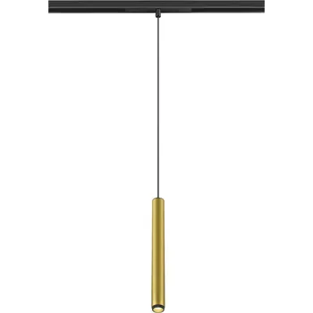 BIG WHITE (SLV) GRIP! S 48V závěsné svítidlo, délka závěsu 200 cm, 2000-3000 K, 29°, DALI, Dim-to-Warm, zlatá / černá 1008468