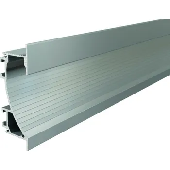 Nástěnné svítidlo Light Impressions Reprofil sádrokartonový-profil, nástěnná římsa EL-02-12 stříbrná mat elox 2000 mm 975491