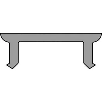 LED páska Light Impressions Reprofil kryt P-01-08 čirá 95% průhlednost 3000 mm 983006