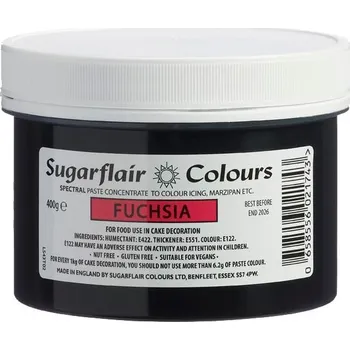 Potravinářské barvivo Fuchsia 400 g (Fuchsiová) - Sugarflair