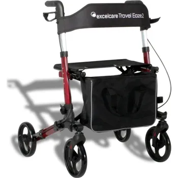 Chodítko pro seniory Travel Eaze 2 - Červená