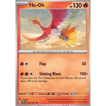 Volný čas Pokémon SSP 019/191 Ho-Oh - Surging Sparks Stav: Near Mint, Verze: NORMAL