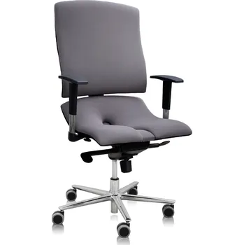 Kancelářská židle 3DE Asana Steel šedá