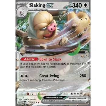 Karetní hra Pokémon SSP 147/191 Slaking ex - Surging Sparks