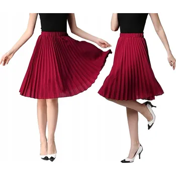 Dámská sukně Plisovaná midi sukně SNM , univerzální velikost