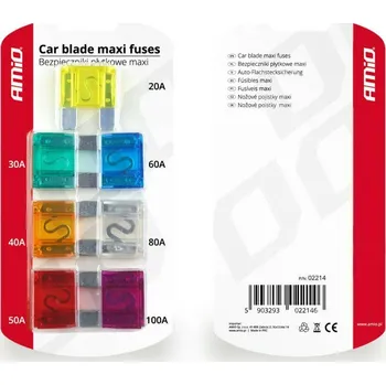 Nožové pojistky maxi 7ks