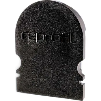 LED páska Light Impressions Reprofil koncovka R-AU-02-12 sada 2 ks černá 18 mm 979532