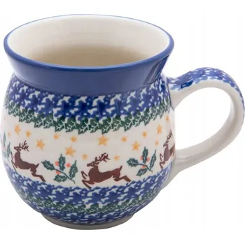 Hrnek Ceramika Artystyczna Bolesławiec keramika 470 ml