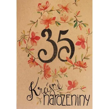 Přáníčko BeBechy – recyklovaný papír – 35