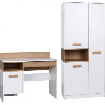 Dětský pokoj Marek Dětský pokoj Grant P bílá + dub riviera