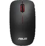 ASUS WT300/Cestovní/Optická/1 600 DPI/Bezdrátová USB/Černá-červená 90XB0450-BMU000