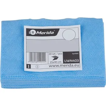 Prachovka Netkaná čisticí utěrka, modrá, 25 x 40 cm, 20 ks