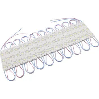 LED páska LED modul 6113, 3x 2835, 1.5W, 12V Studená bílá (6000-6500K)