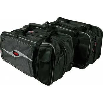 Zavazadlo na motocykl Moto brašny sedlové 2x16-24l 30x31x29 cm, LAMPA