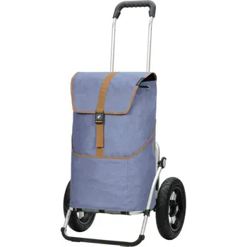 Taška na kolečkách Andersen Royal Shopper Auke šeříková, kolečka 29cm nafukovací