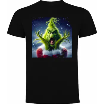 Chlapecké tričko Tričko Grinch I Hate Christmas Velikost: XXL