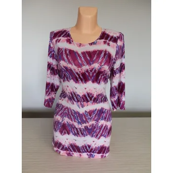 Dámská halenka Halenka, tunika ROVKA , Barva Fialová, Velikost 40 - na zakázku, Materiál 96% Viskoza 4% Lycra