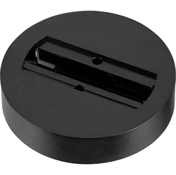 BIG WHITE (SLV) Stropní rozeta pro 1fázový adaptér, černá 1007926