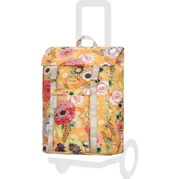 Nákupní taška Samostatná taška Andersen Basil Bloom žlutá