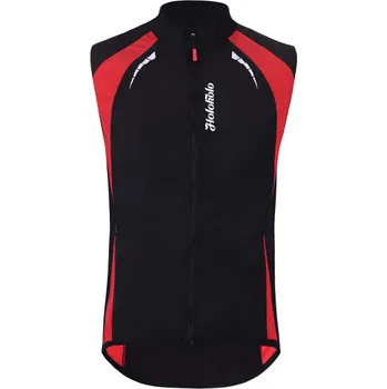 Cyklistická vesta HOLOKOLO Cyklistická vesta - BREATH - černá/červená M
