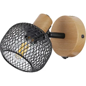 Bodové svítidlo Rabalux bodové svítidlo Grendel E14 1x MAX 40W buk 3127