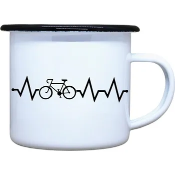 DOBRÝ TRIKO Plecháček s potiskem Tep kolo Velikost plecháčku: 330 ml