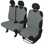 Autotrika pro dodávky bavlněné šedé - 1+2