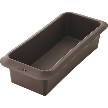 Forma na pečení Lekue, Forma na chleba Lekue obdélníková silikonová 25 cm hnědá - Formadore