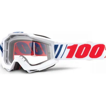 Motocyklové brýle Brýle - 100% Accuri 2020 - AF066 (čiré sklo)