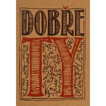 Přáníčko BeBechy - recyklovaný papír - Dobře Ty