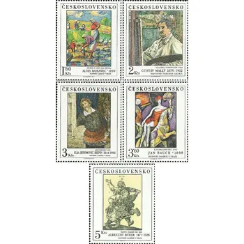 Sběratelství Umění 1979 - čistá - č. 2405-2409