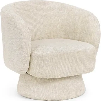 Křeslo BIZZOTTO Otočné křeslo JULIENNE krémové 0743927