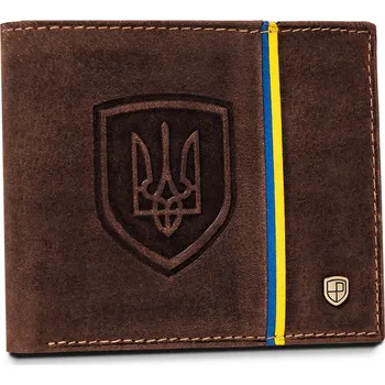 Pánská kožená peněženka na šířku Barva: Hnědá