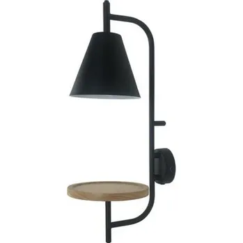 Nástěnné svítidlo Rabalux 71293 nástěnná industriální lampa Azome, černá