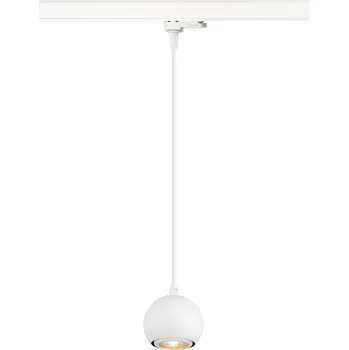 BIG WHITE (SLV) LIGHT EYE 90 3~ závěsné svítidlo, GU10, délka závěsu 150cm, 1x max. 6W, matně bílá 1008171