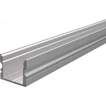 LED páska Light Impressions Reprofil U-profil vysoký AU-02-12 stříbrná kartáčované 2000 mm 970147